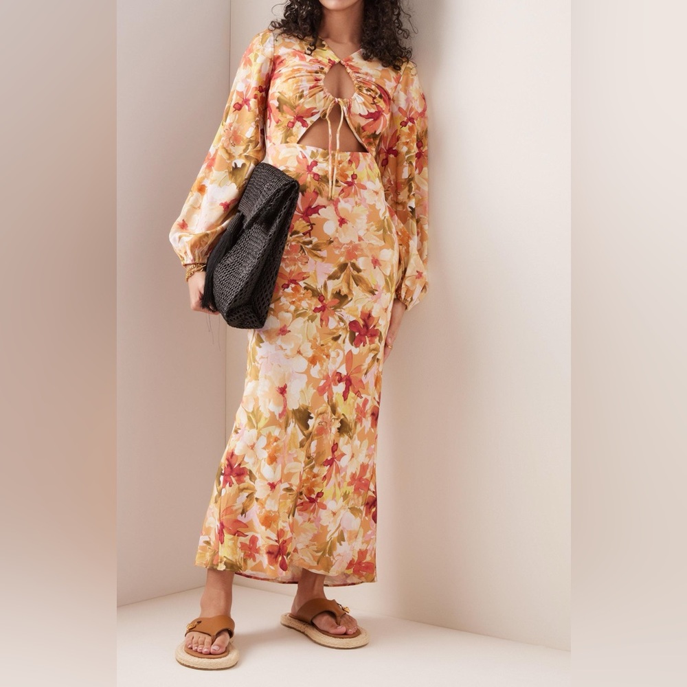 Significant Other lucia cutout maxi dress Size US 4